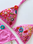 Blooming Beaded Handmade Bikini Set