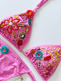 Blooming Beaded Handmade Bikini Set