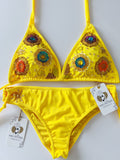 Sunshine Beaded Handmade Bikini Set