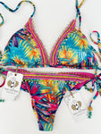 Sunset Handmade Beaded Bikini Set