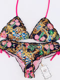 Verano Handmade Beaded Bikini Set