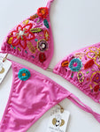 Blooming Beaded Handmade Bikini Set