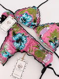 Canela Handmade Beaded Bikini Set