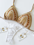 Tulum Handmade Beaded Bikini Set
