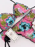 Canela Handmade Beaded Bikini Set