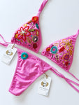 Blooming Beaded Handmade Bikini Set