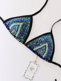 Mix Match Handmade Beaded Bikini Tops