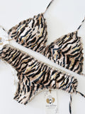 Chic Safari Beaded Colombian Bikini Set