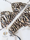 Chic Safari Beaded Colombian Bikini Set